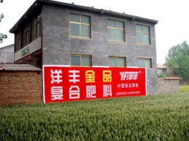 社旗如何让墙体广告展现最大化效果