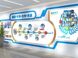 社旗企业文化墙制作都有什么特点呢