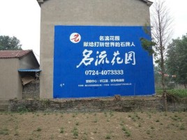 社旗农村墙体广告的长尾效应
