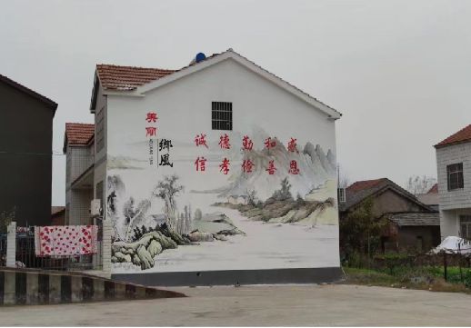 社旗墙绘工艺你了解多少？