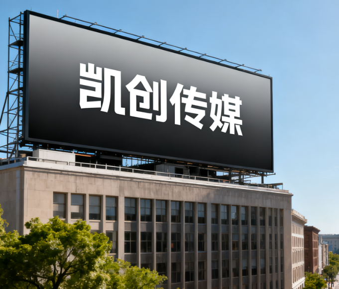 社旗户外广告牌的设计与制作