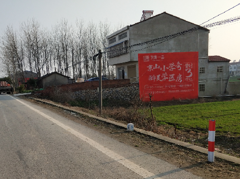 社旗墙体广告为什么要重复投放？